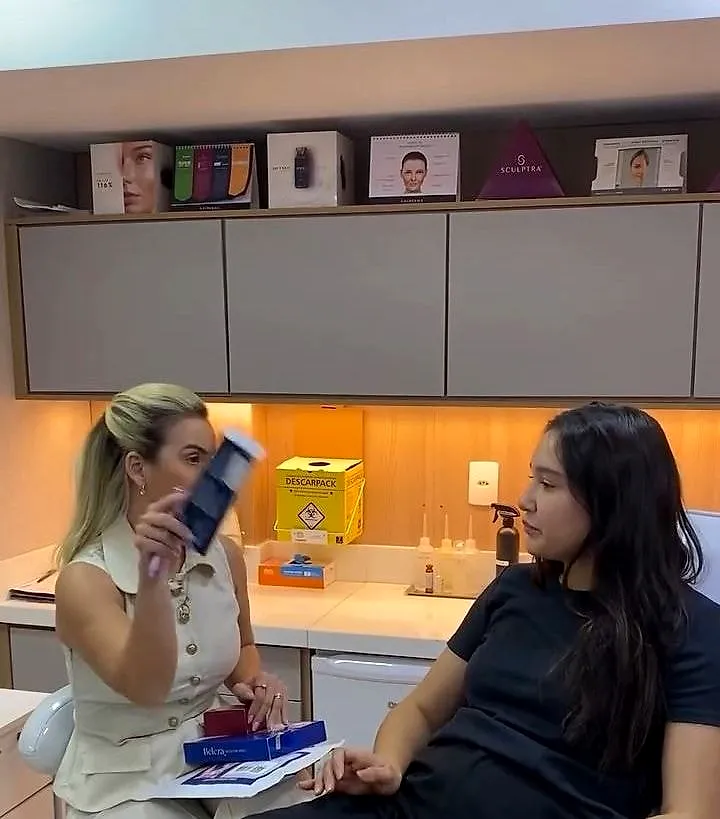 Avaliação em uma das salas da Espaço Facial Freguesia